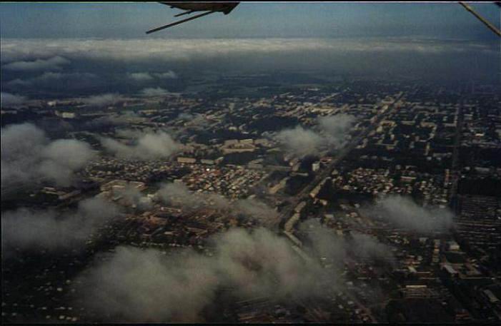 Ангарск под облаками