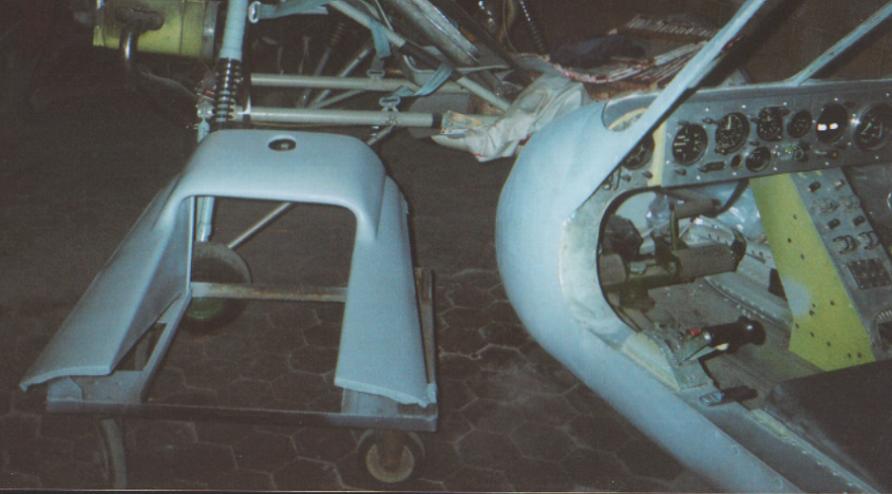 Обтекатель центроплана самолёта М-20